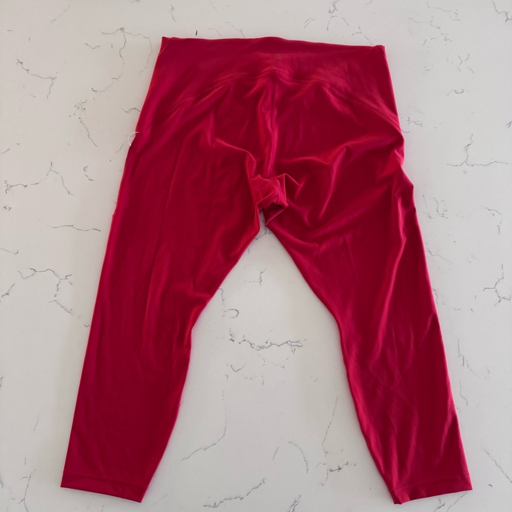 lululemon athletica red Leggings - Picture 2 of 7